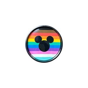 Disney Parks Mickey Mouse Rainbow Pride Serving Tray 14"